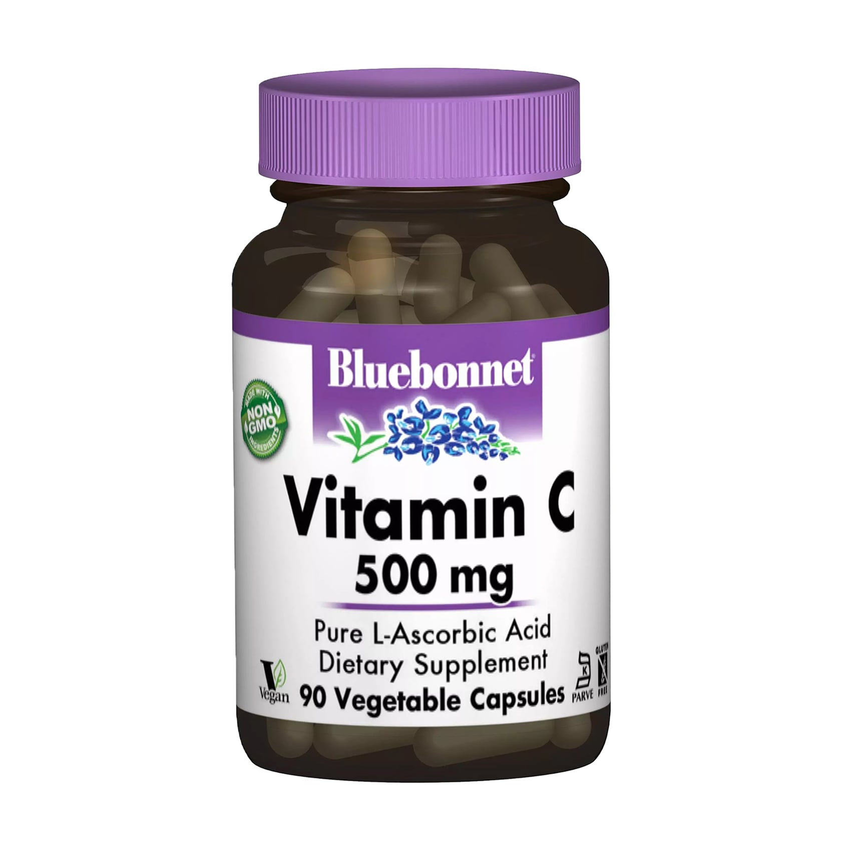 Вітамін С Bluebonnet Nutrition Vitamin С 500 мг, 90 капсул